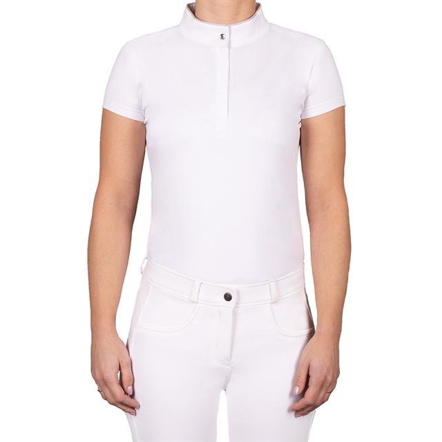 Wedstrijdshirt QHP Zayla Kids Wit