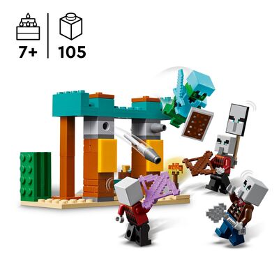LEGO Minecraft 21267 Ondsbyboer-ørkenpatrulje
