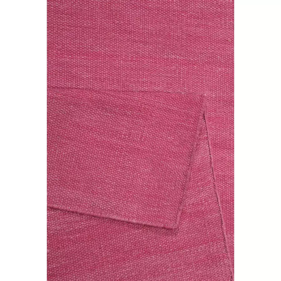 Esprit Kurzflorteppich Rainbow Kelim pink