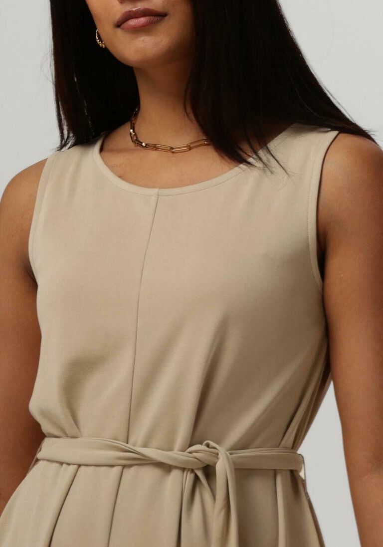 MSCH COPENHAGEN beige msch copenhagen midi jurk mschdeanie lynette sl dress 1