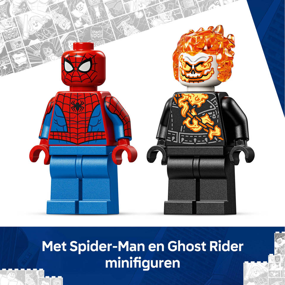 LEGO Marvel Spider-Man vs. Ghost Rider motor 76335