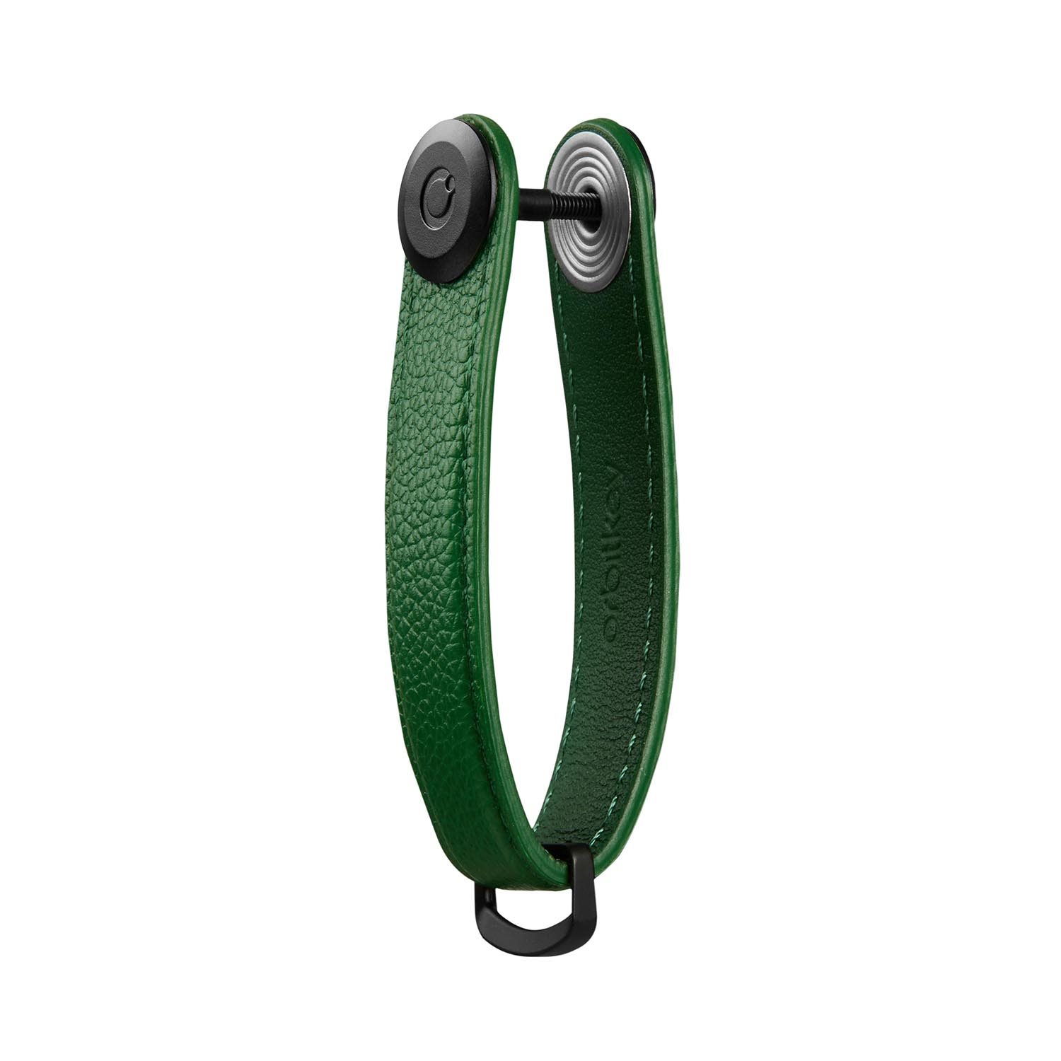 Orbitkey 2.0 Keyholder Pebbled Leather emerald