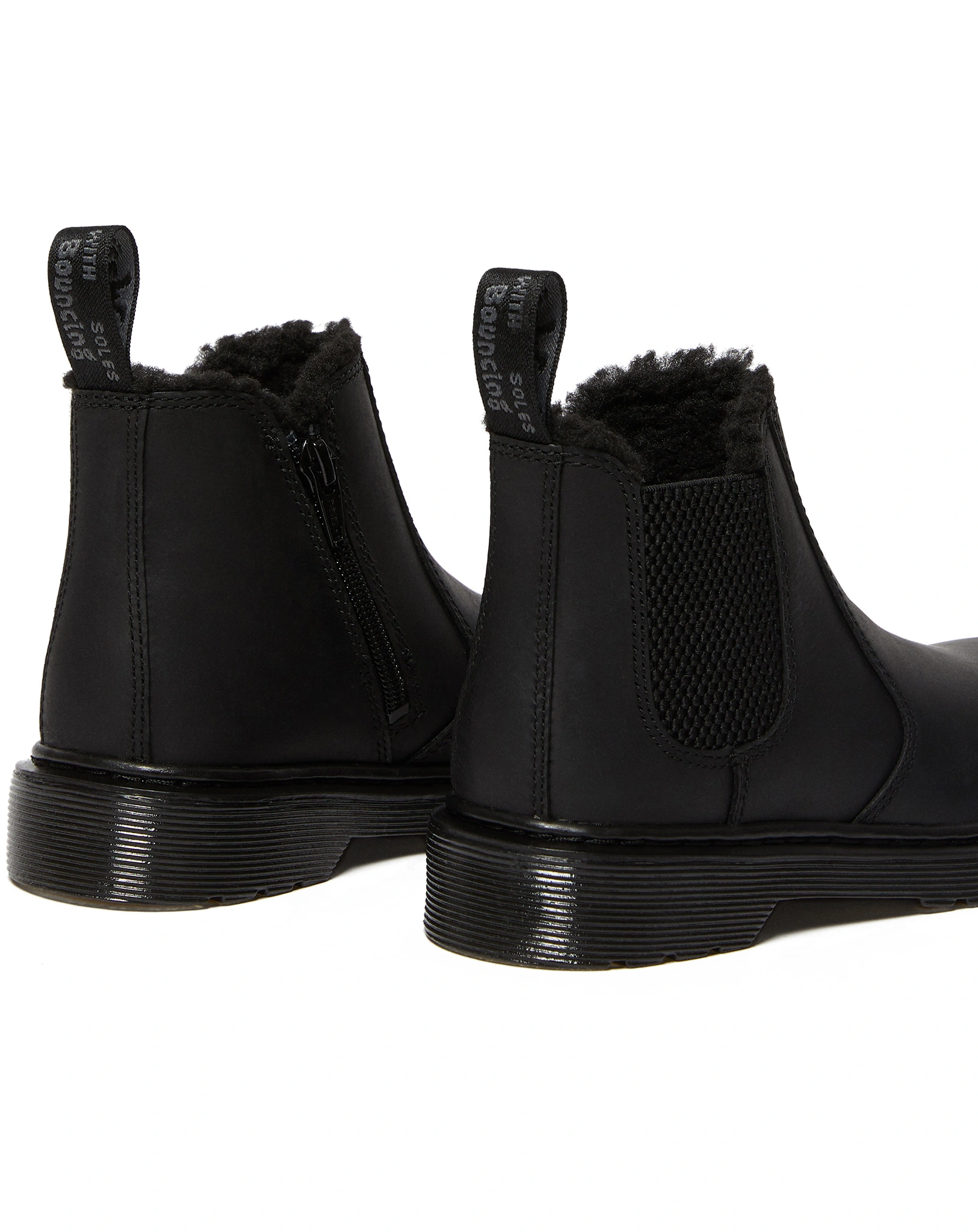 Chelsea-Boots LEONORE MONO J gefüttert in black