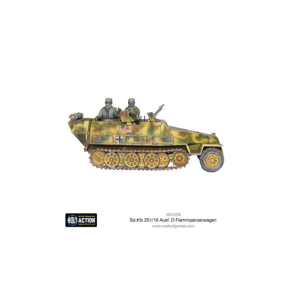 Bolt Action - Sd.Kfz 251/16 Ausf D Flammenpanzerwagen