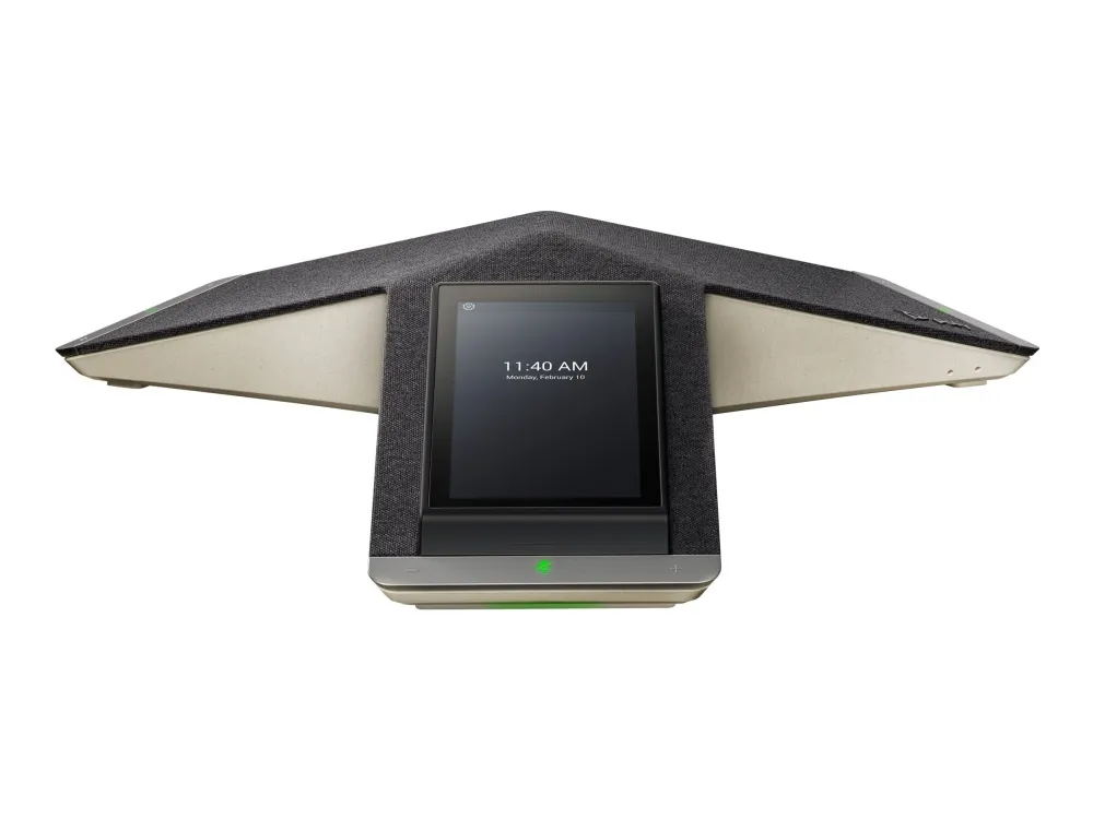 Poly Trio C60 - VoIP-telefon til konferencer - med Bluetooth interface - IEEE 802.11a/b/g/n/ac (Wi-Fi) / Bluetooth 5.0 - 5-vejs opkaldskapacitet - SIP, SRTP, SDP - 3 linier