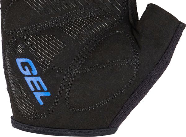 CHADI Kinder-Kurzfingerhandschuhe  blackcobalt blue  L=6