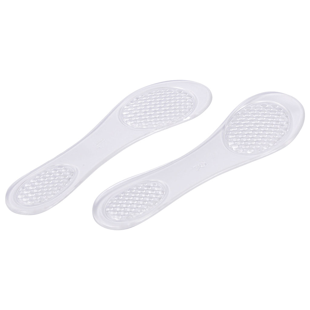 Paire de semelles gel transparent 3/4