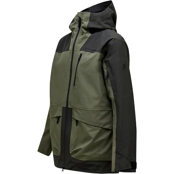 Veste de ski PEAK PERFORMANCE M VERTICAL GORE-TEX 3L JACKET OLIVE EXTREME/PINE NEEDLE