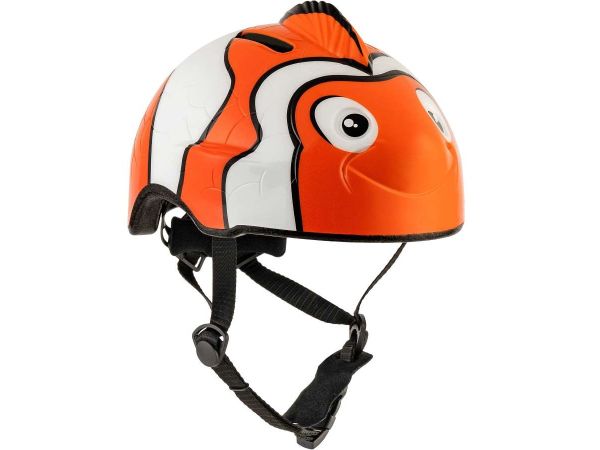 Crazy Safety Børnecykelhjelm, Clown Fish