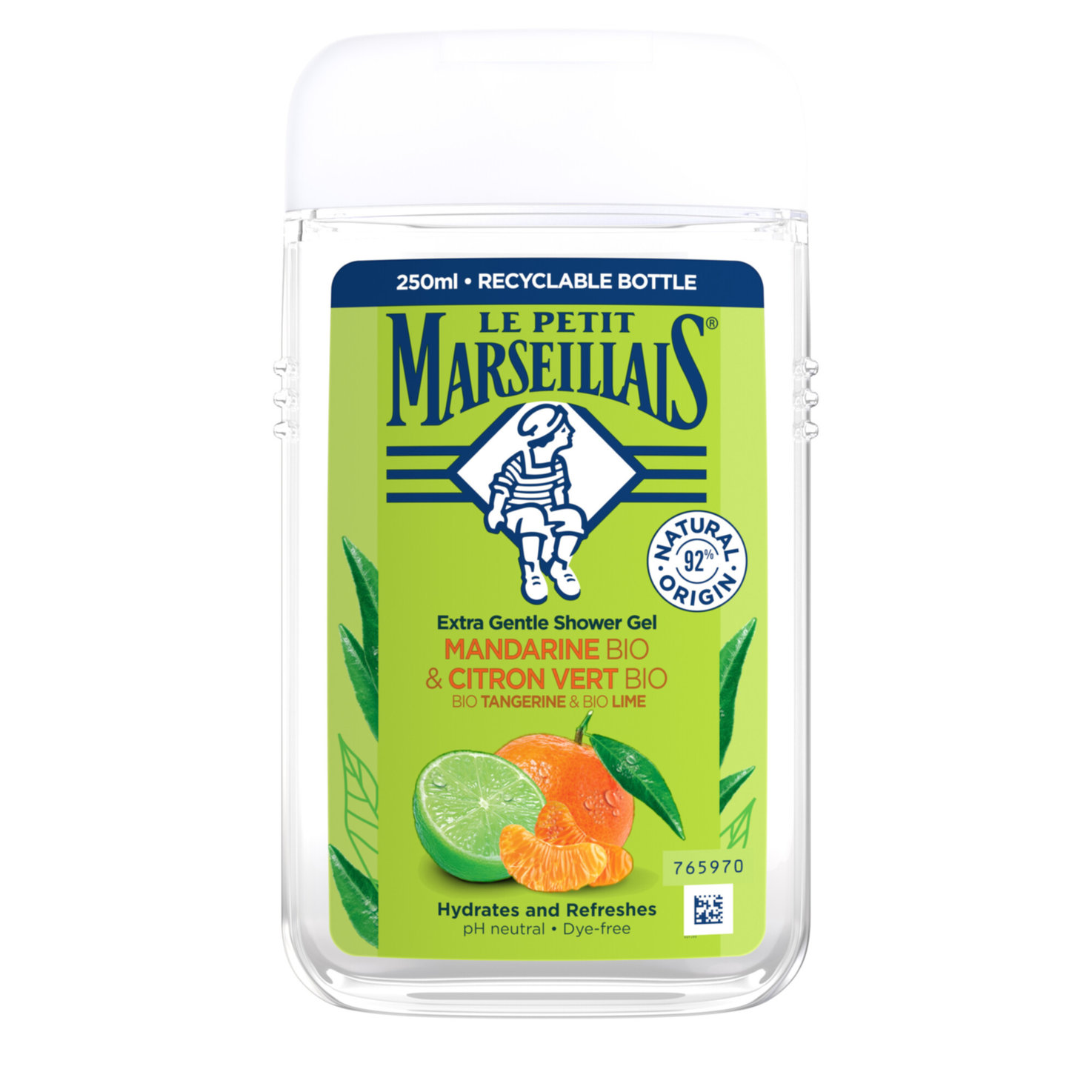 Le Petit Marseillais Dusch Bio Mandarine & Limette