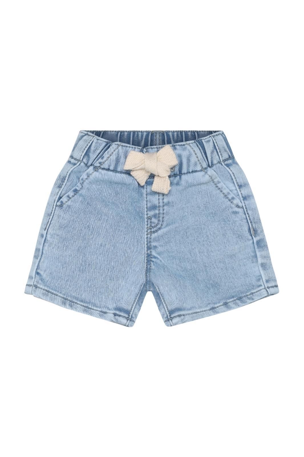 Noppies Baby Korte Broek regular fit - Light Blue Denim