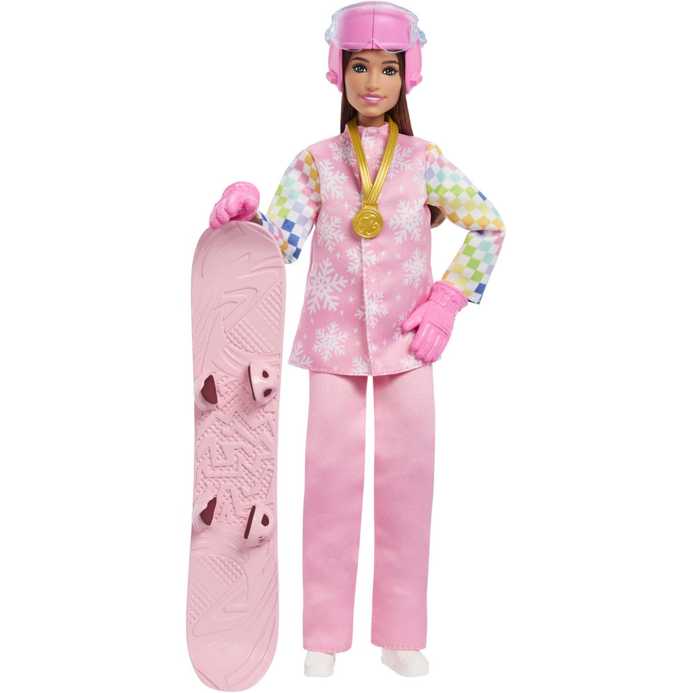 Køb Barbie® Career Deluxe Snowboarder