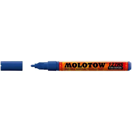 Molotow Permanentmarker ONE4ALL 127 HS, nachfüllbar, 2 mm, echtblau