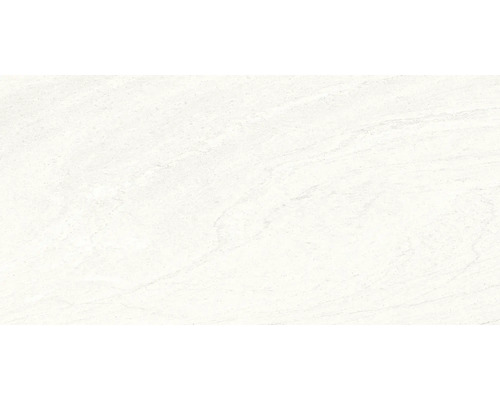 Porseleinen wand- en vloertegel Sahara blanco 45 x 90 cm
