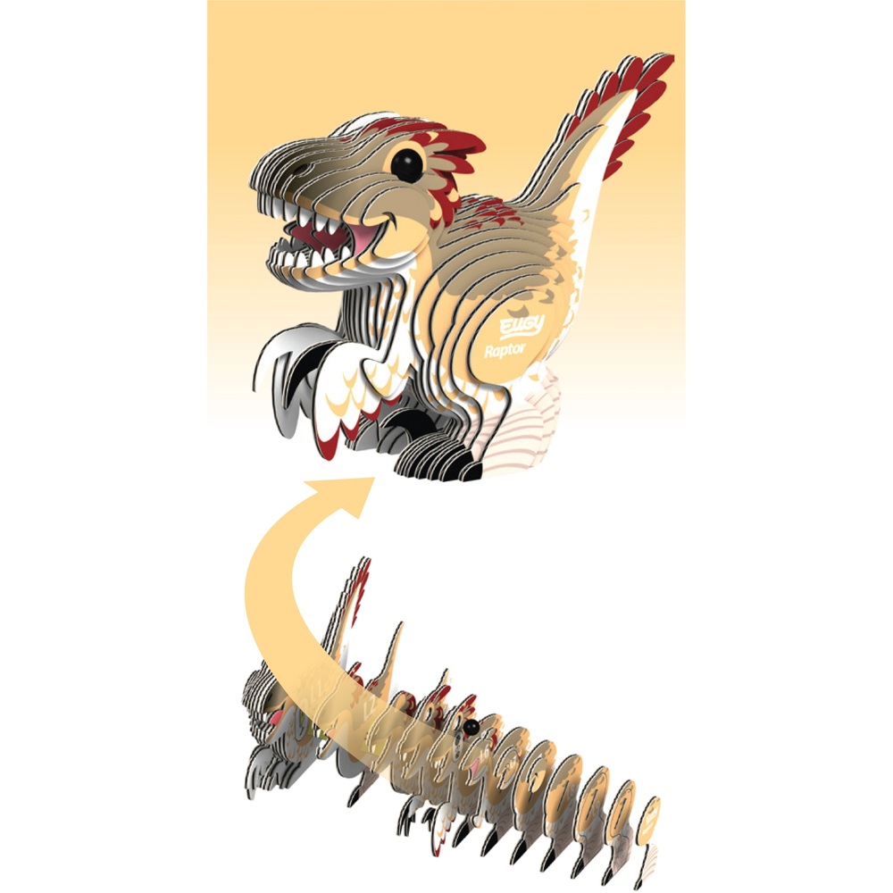 EUGY Raptor 3D-Kartonmodellbausatz