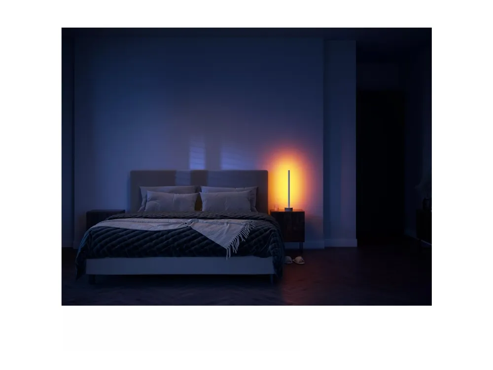 Philips Hue White and Color Ambiance Signe gradient - Bordlampe - Oak