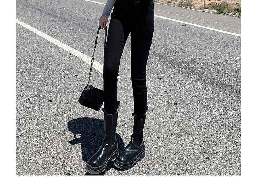 Ewane - Skinny jeans met hoge taille