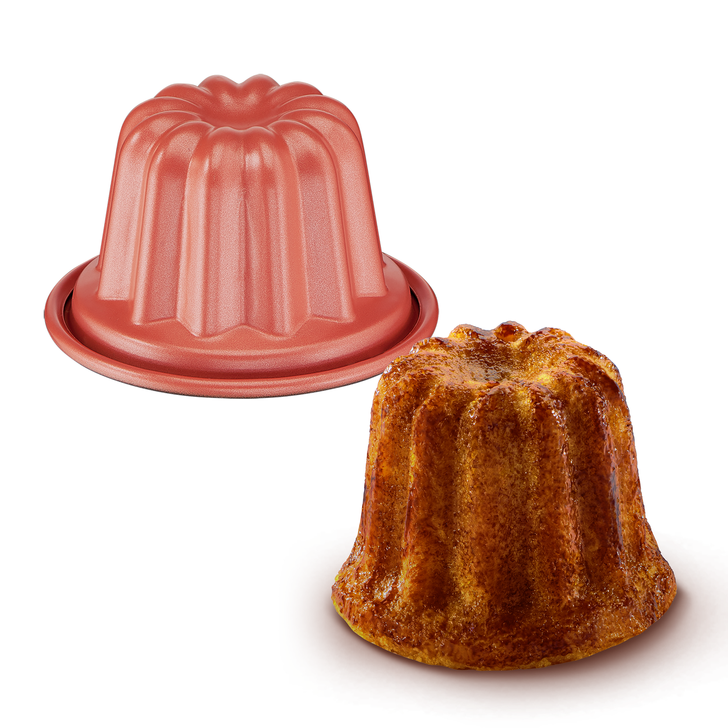 Creabake set van 3 cannalé vormen