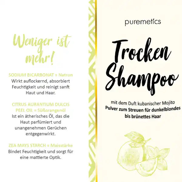 Trocken-Shampoo Mojito