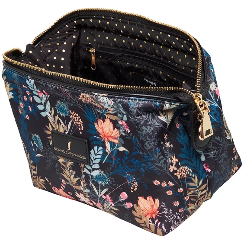 Coming Copenhagen Mia Cosmetic Bag Medium - Multicolor Flowerfield (Limited Edition)