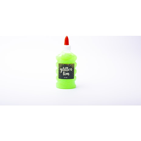 Glitter lim - 177ml grøn laser