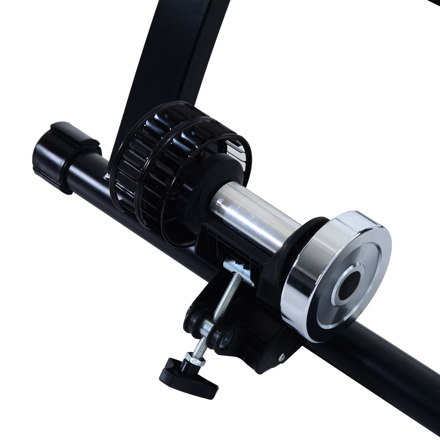 HOMCOM Rollentrainer mit Luftwiderstandsbremse schwarz 47,2 x 54,5 x 39,1 cm (LxBXH)