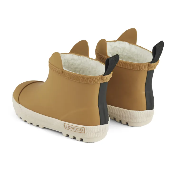 Liewood Bottes Fourées Jesse Caoutchouc Naturel | Caramel