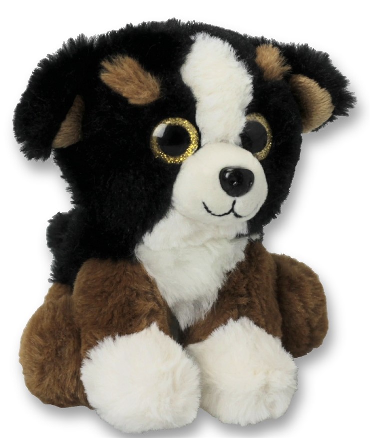 Plüsch Berner Sennenhund Welpe Glitzeraugen 15 CM