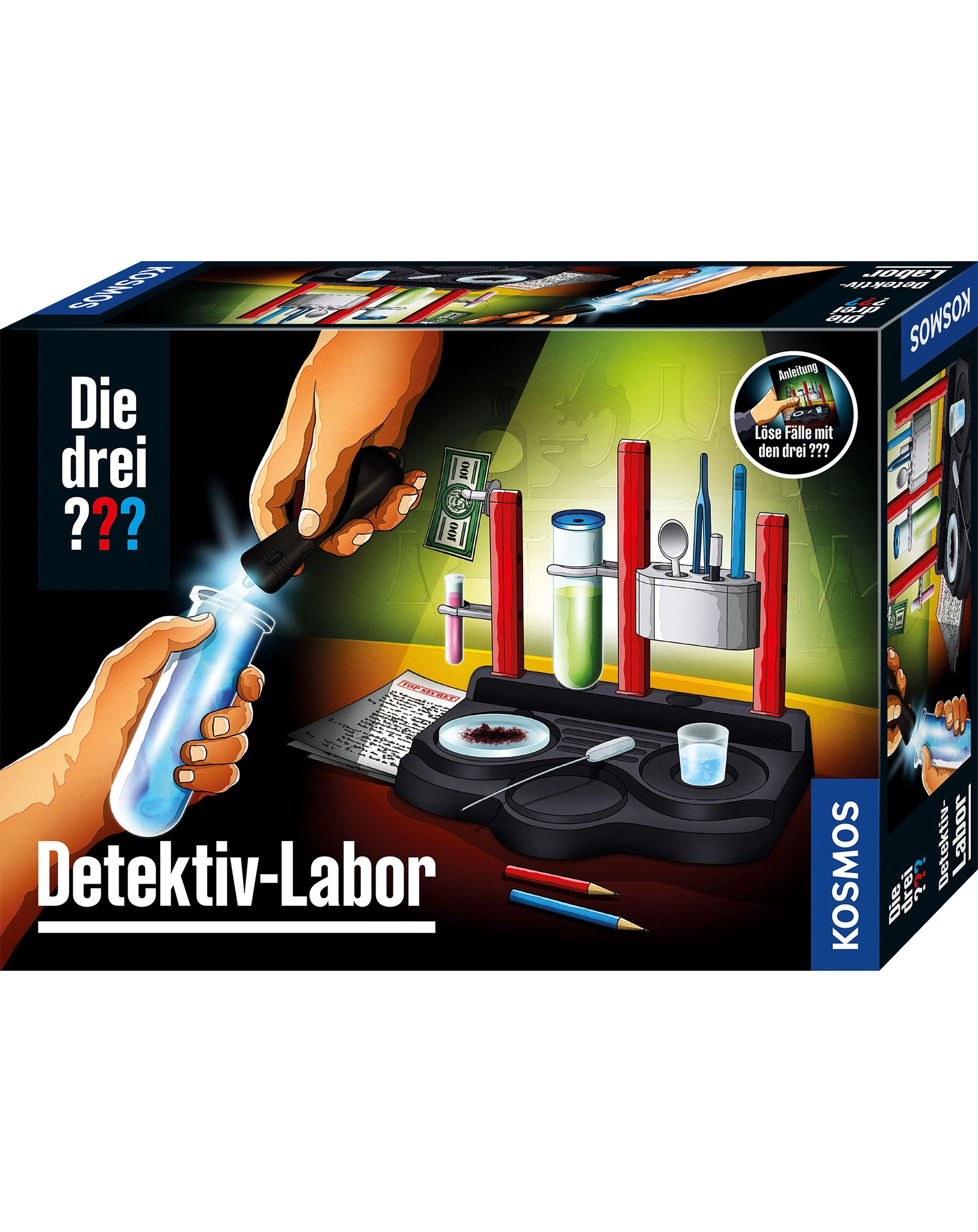 Detektiv-Zubehör DIE DREI ??? DETEKTIV-LABOR