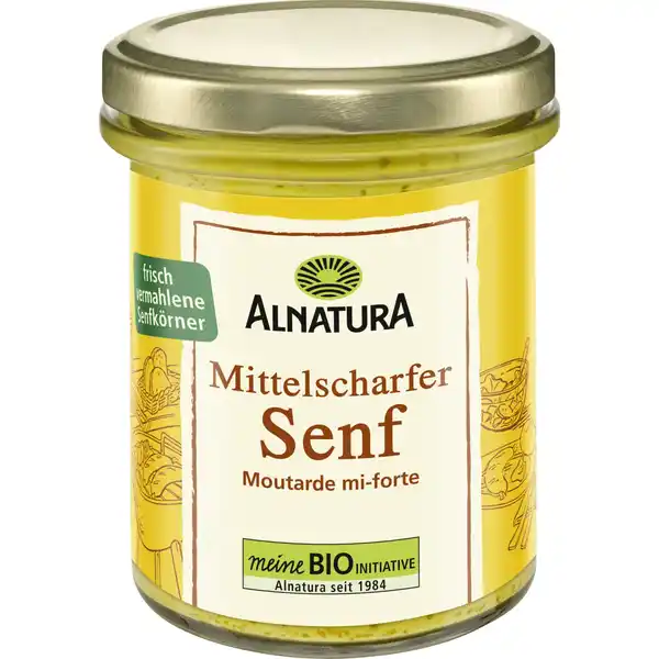 Bio mittelscharf Senf