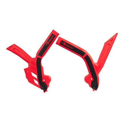 Protège cadre R-tech bi-matiere Rouge/Noir - Rouge / Noir