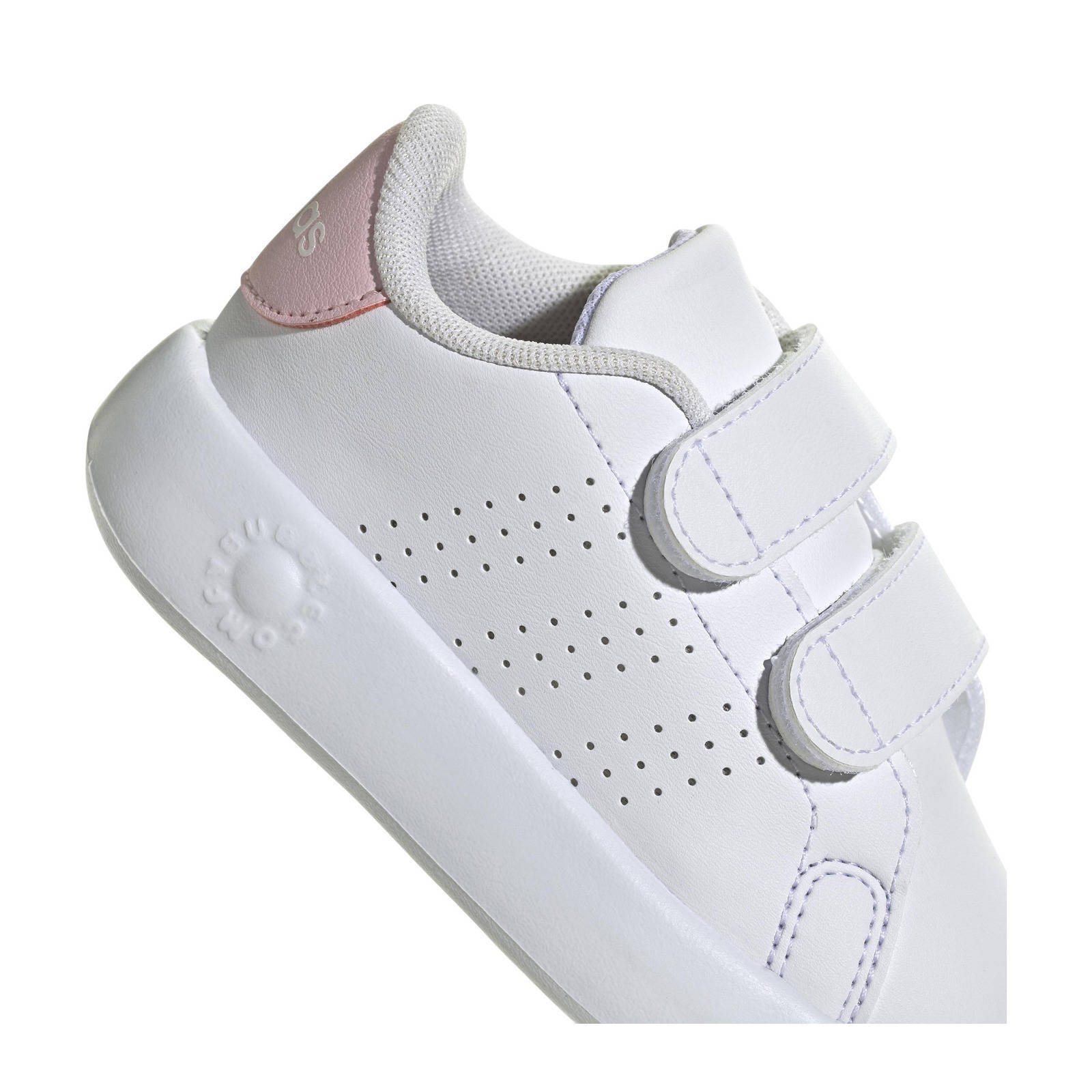 adidas Advantage  sneakers wit/roze