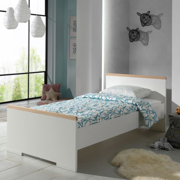 Vipack London Bed Wit 90 x 200 cm