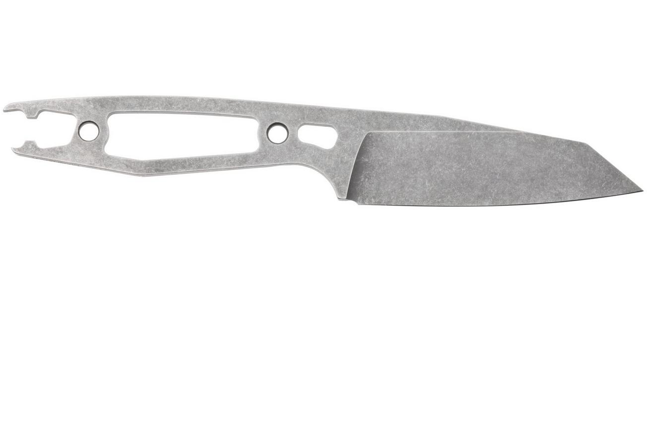 Daily Customs AK1 P10017381, Stonewashed MagnaCut Reverse Tanto, vaststaand mes
