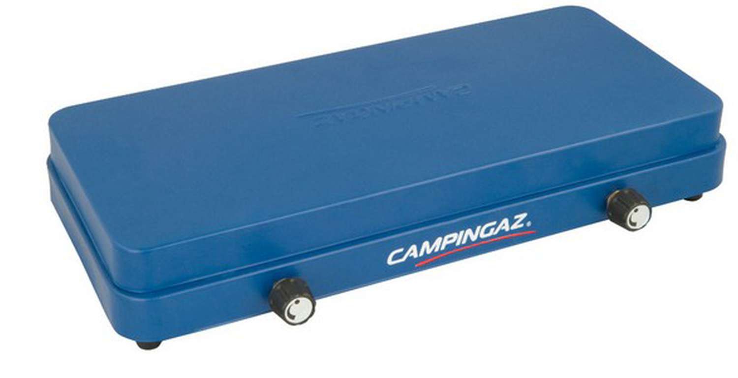 Campingaz Base Camp 2-flammiger Gaskocher mit Deckel 3200 W