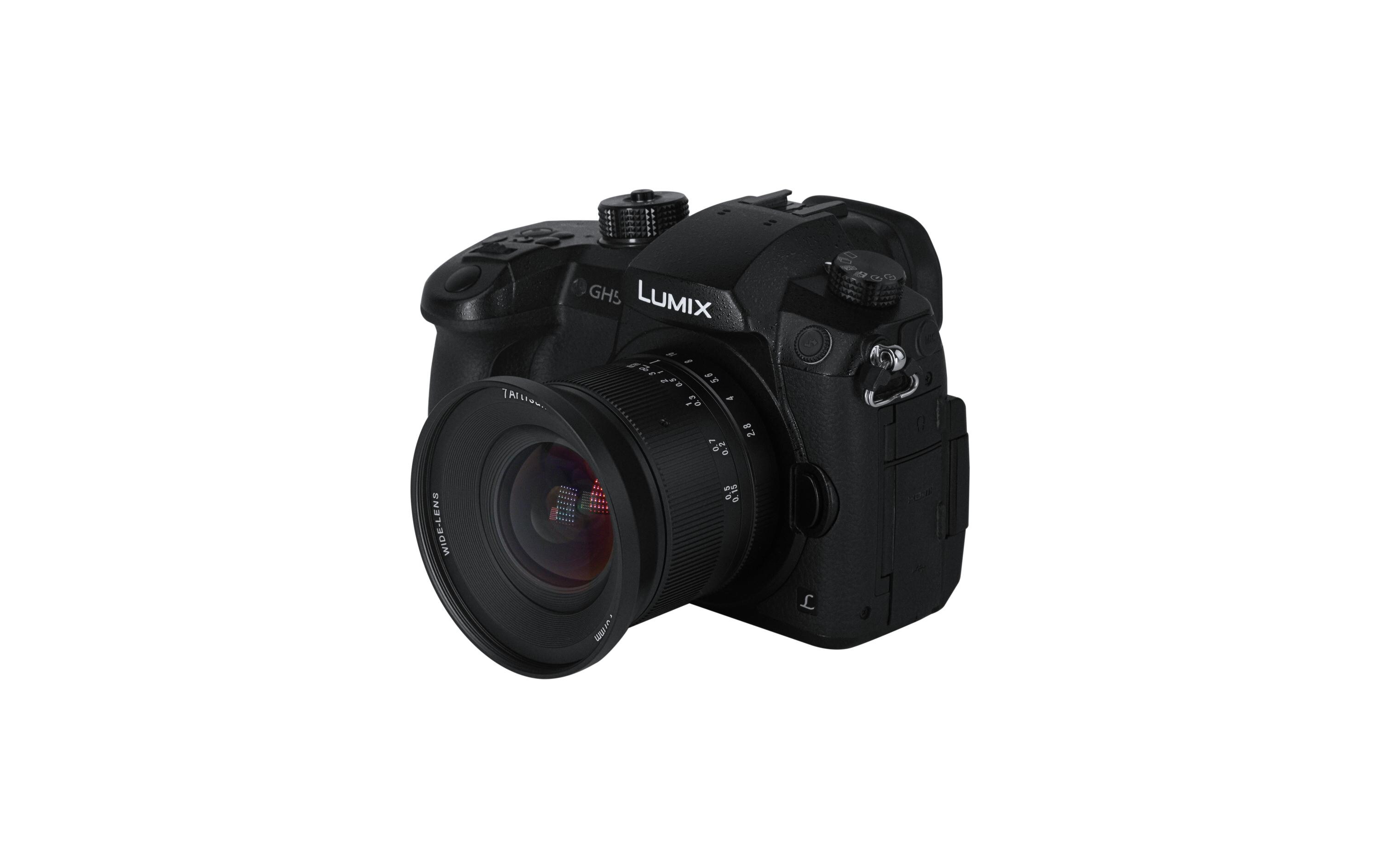 Festbrennweite 12mm F/2.8 MKII – MFT<br>Kompaktes Weitwinkel-Festbrennweitenobjektiv