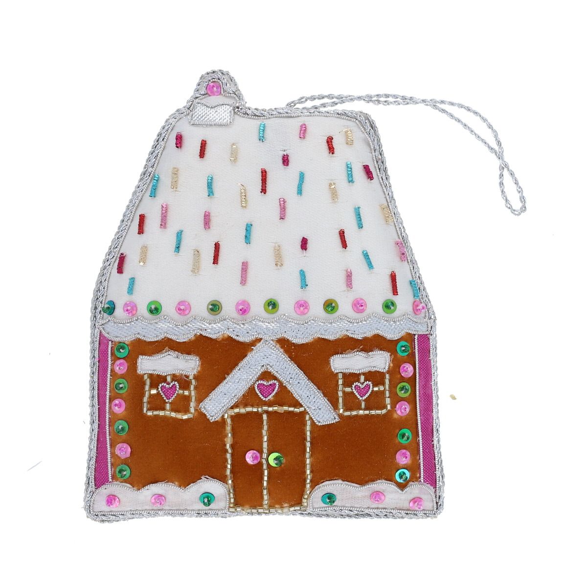 Suspension de Noël maison pain d'épices Surprise Partie !