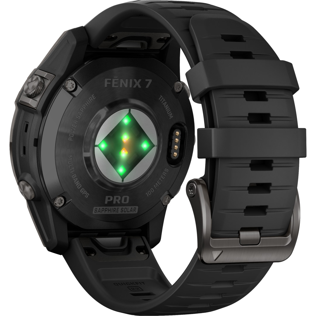 Garmin Fenix 7 Pro Sapphire Solar Schwarz