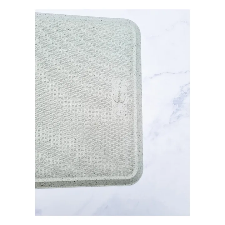 Hevea Tapis de bain anti-dérapant en caoutchouc naturel | Granite
