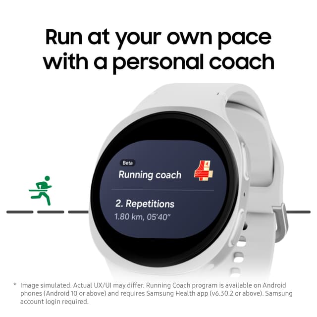 Samsung Galaxy Watch8 40mm LTE (sølv)