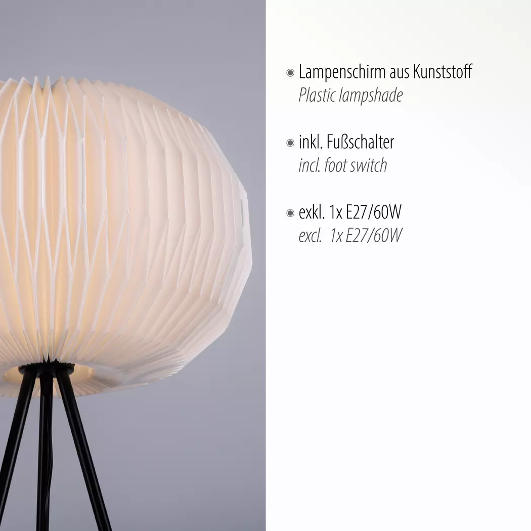 Stehlampe Papel