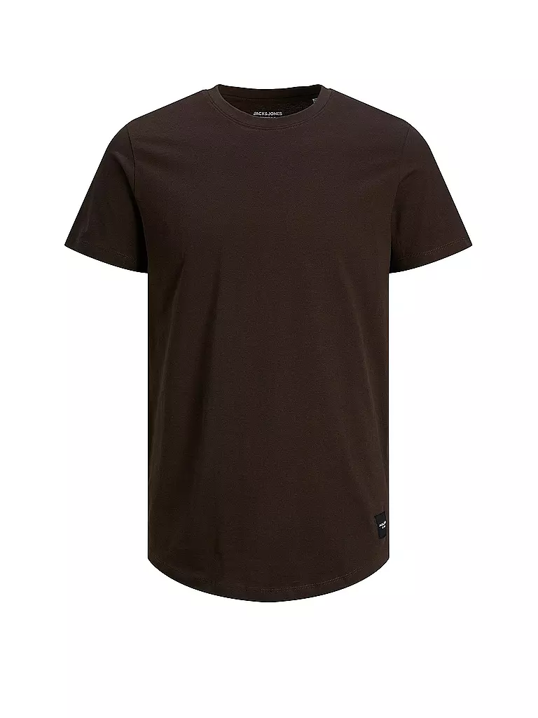 JACK & JONES T-Shirt JJENOA braun