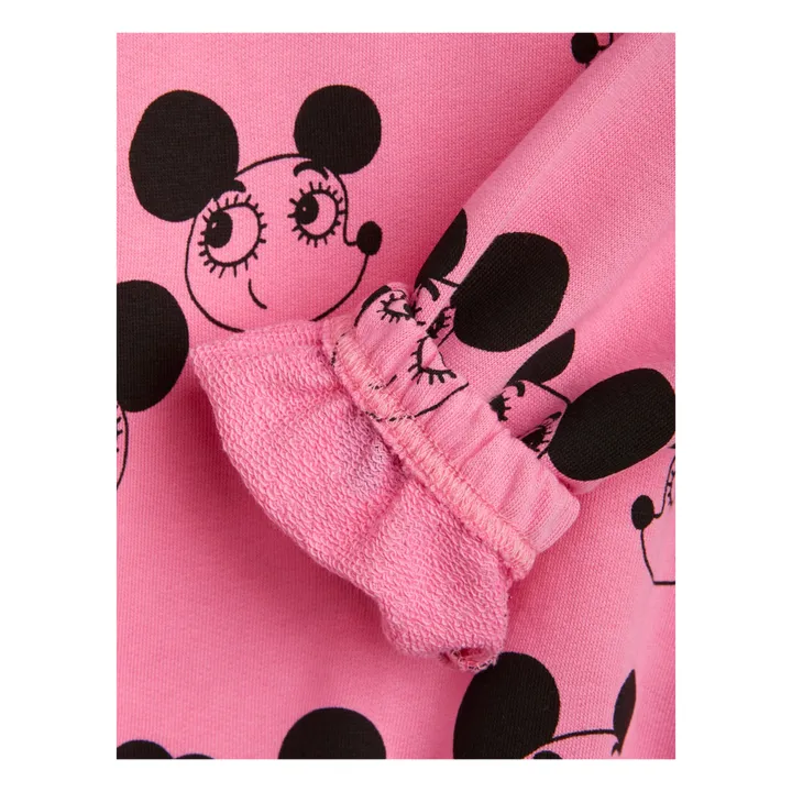 Mini Rodini Sweat Coton Bio Ritzrats | Rose