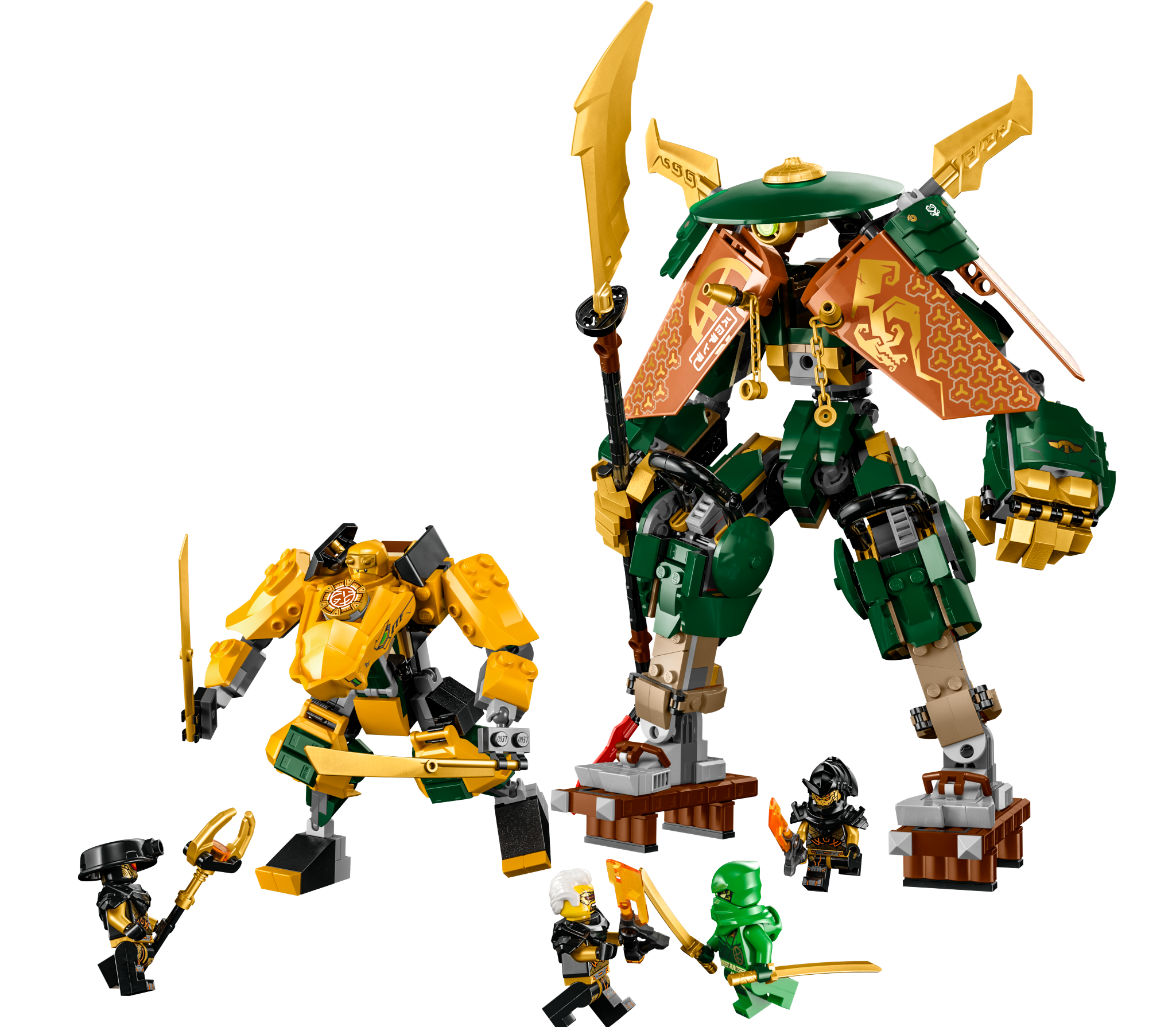 Equipe de Robôs Ninjas de Lloyd e Arin 71794