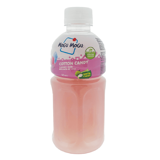 Mogu Mogu Nata de Coco Drink met Suikerspin Smaak 320ml