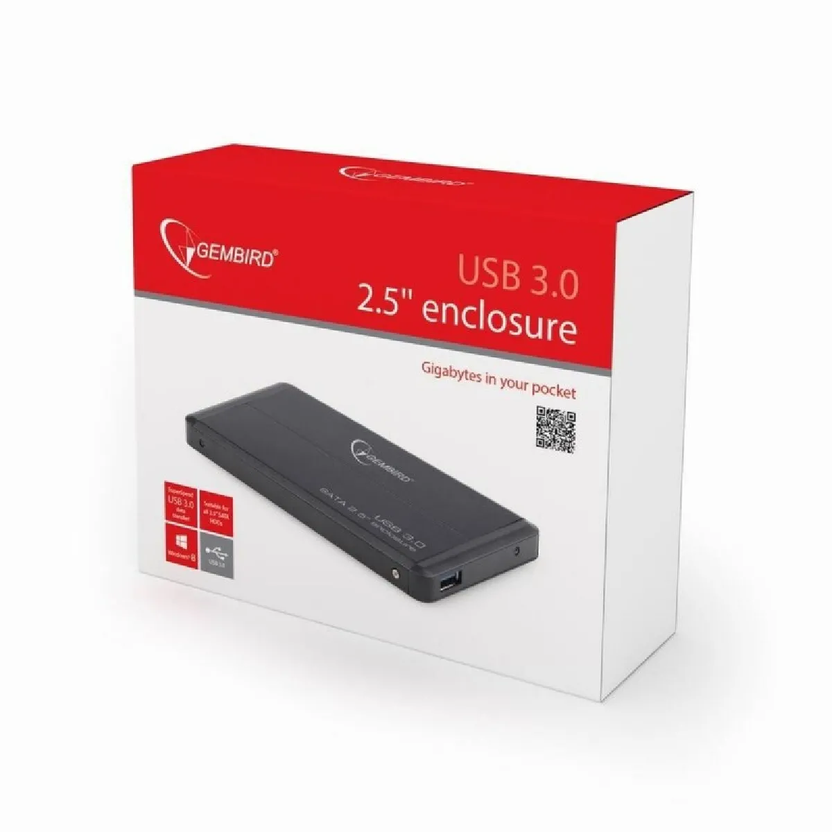 Gembird EE2-U3S-2-S