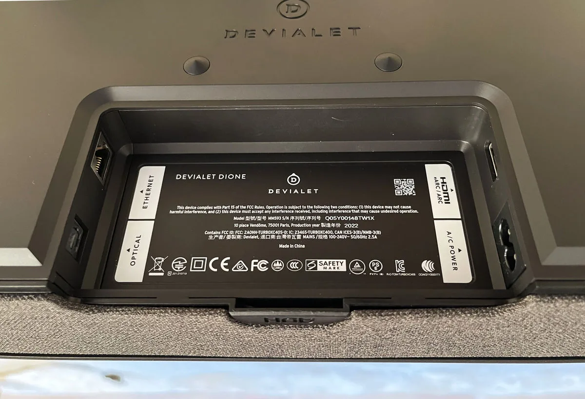 Devialet Dione Barres de son