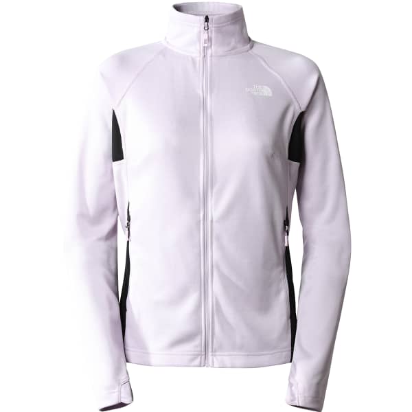 Veste polaire THE NORTH FACE W AO MIDLAYER FZ LAVENDER FOG LAVENDER FOG/WHITE HEATHER/TNF BLACK HEATHER