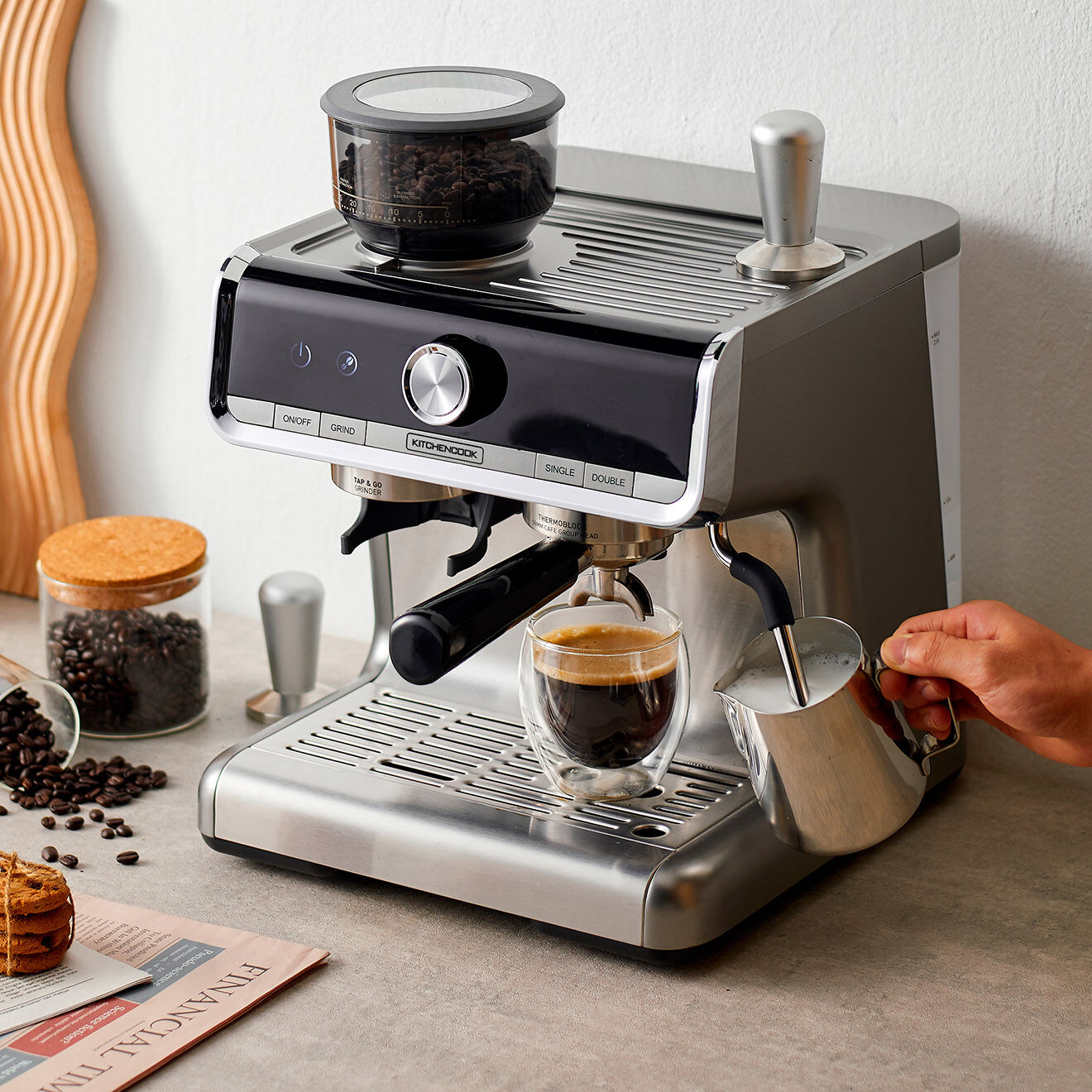Kitchencook Expresso broyeur multicolore