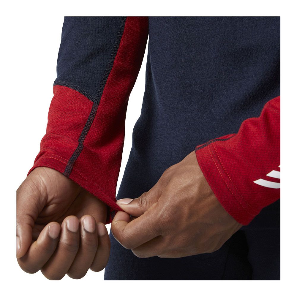 Helly Hansen LIFA MERINO MIDWEIGHT CREW - Sous-couche Homme navy